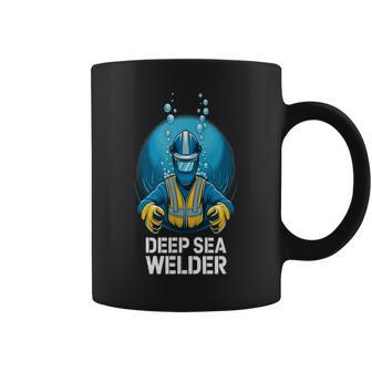 Deep Sea Welder Extreme Underwater Job Ocean Diver Life Coffee Mug | Mazezy
