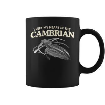 Dejé Mi Corazón En El Cámbrico Marrella Prehistoric Taza de café - Regaloses