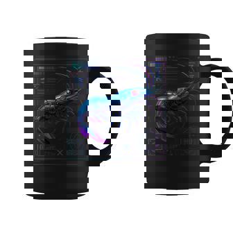 Demon Blue Dream Shrimp Cyberpunk Art For Aquascaping Fans Coffee Mug | Mazezy