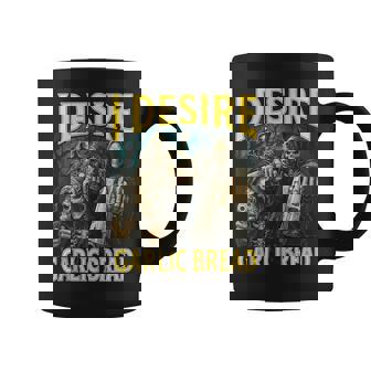 I Desire Garlic Bread Grim Reaper Joke Meme Bootleg Tank Top Coffee Mug | Mazezy