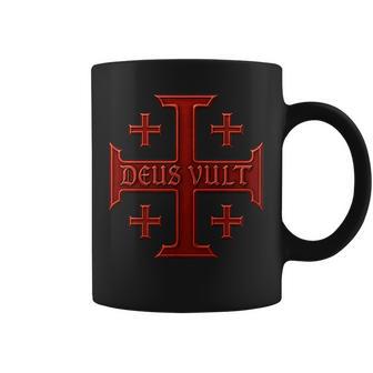 Deusult Croix De Jérusalem Tasse - Cadeauxyz