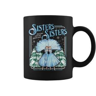 Devoted Sisters White Xmas Merry Christmas Snowflake Holiday Coffee Mug - Thegiftio UK