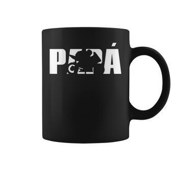 Día Del Padre Motociclista Motero Papá Motorista Moto Taza de café - Regaloses