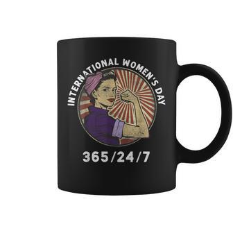 Día Internacional De La 2026 Give To Gain 8 De Marzo Taza de café - Regaloses
