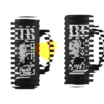 Dibs On The Coach Softball For Coach Wife Sport Coffee Mug - Monsterry