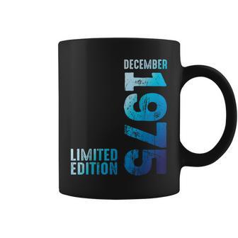 Diciembre 1975 Año 1975 Retro 1975Intage 1975 Edición Taza de café - Regaloses