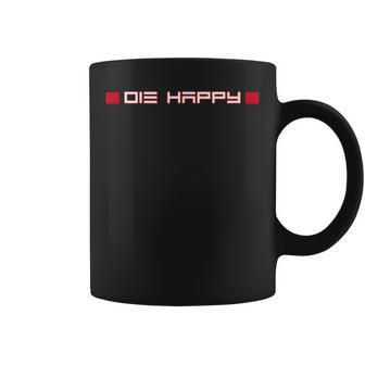 Die Happy Chwarz Cartoon Klein Kurzarm Klassisch Baumwolle Tassen - Geschenkecke