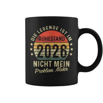 Die Legende Ist Im Ruhestand 2026 Lustiges Rentner Geschenke Tassen - Seseable