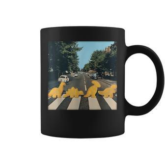 Dino Nuggets Crosswalk Dinosaur Rock Lover Coffee Mug - Thegiftio UK