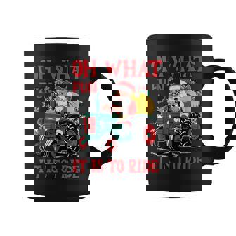 Dirt Bike Ugly Christmas Motocross What Fun It Is To Ride Coffee Mug - Seseable