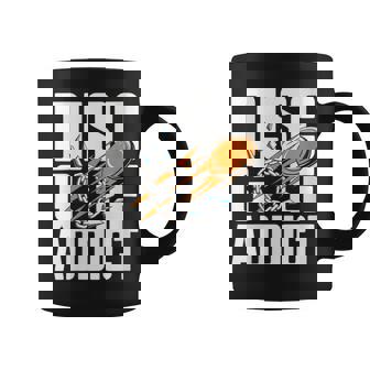 Disc Golf Addict Flying Disc Chain Smash Sports Coffee Mug | Mazezy