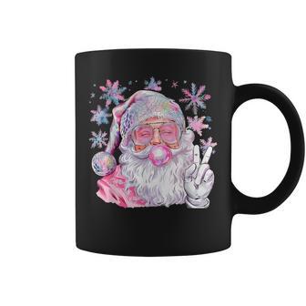 Disco Santa Bubblegum Snow Christmas Girls Women Coffee Mug - Monsterry