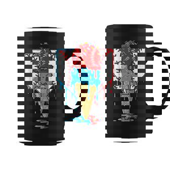 Distressed Baseball Ice Cream Lifestyle 101 Drip Sport Lover Coffee Mug | Mazezy