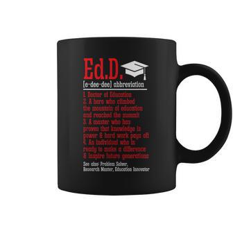 Doctor Of Education EdD Definition Doctorate Graduation Coffee Mug - Thegiftio UK