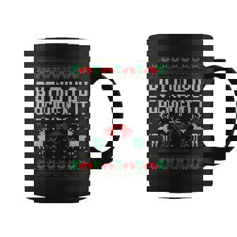 But Did You Document It Office Christmas Ugly Sweater Graphic Print Coffee Mug - Monsterry