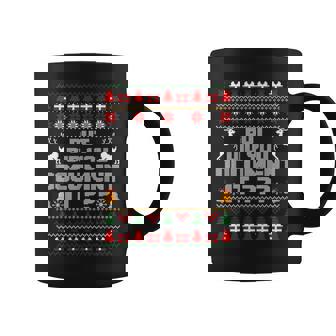But Did You Document It Office Christmas Ugly Sweaters Graphic Print Coffee Mug - Monsterry