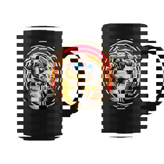 Dog At The Borobudur Temple Tank Top Coffee Mug | Mazezy