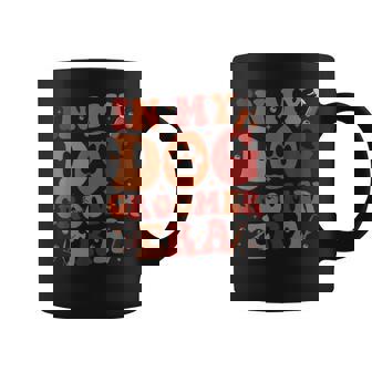 In My Dog Groomer Era Groovy Dog Grooming Pet Stylist Coffee Mug - Thegiftio