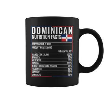 Dominican Nutrition Facts Food Camiseta Republica Dominicana Coffee Mug - Thegiftio UK