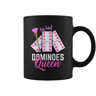 Dominoes Queen Domino Player Dominoes Lover Coffee Mug - Thegiftio UK