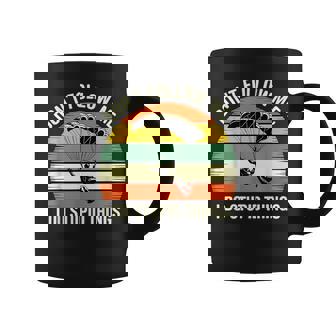 Don’t Follow Me I Do Stupid Things Skydiving Joke Coffee Mug | Mazezy