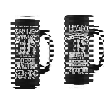 I Don't Need Therapy I Just Need To Go Boating Captain Coffee Mug | Mazezy