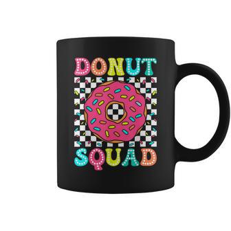 Donut Squad Groovy Donut Lover Birthday Party Girls Coffee Mug - Thegiftio UK