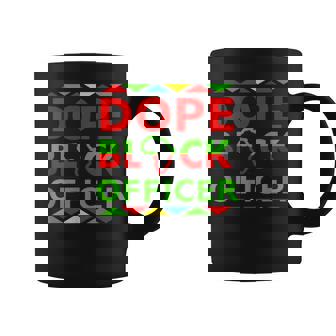 Dope Officer Proud Black Military Career Pride Petty Coffee Mug | Mazezy