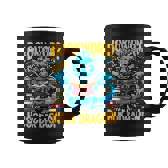 Dragon Bookworm Please I'm A Book Dragon Coffee Mug | Mazezy