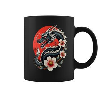 Dragon Japonais Tokyotyle Rétro Asiatique Des Années 80 Tasse - Cadeauxyz