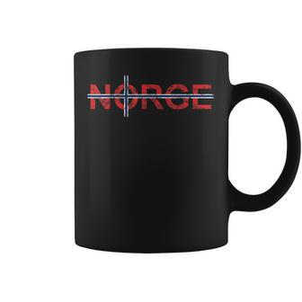 Drapeau De La Norvège Croix Norvégienneoyage Europe Tasse - Cadeauxyz