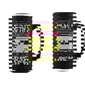 Drole Camping Car Camping Campeuse Cadeau Tasse - Cadeauxyz