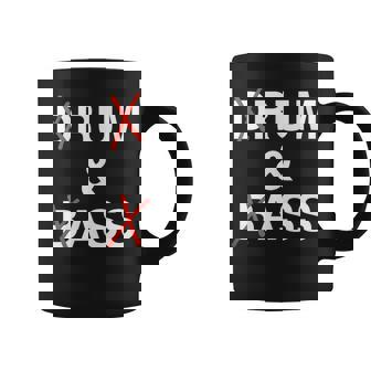 Drum And Bass Rum Unhinged EDM Festival Raunchy DNB Meme Gag Tank Top Coffee Mug | Mazezy