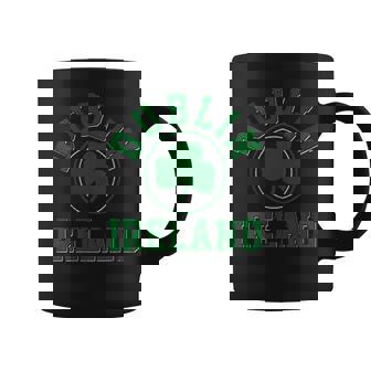 Dublin Ireland Shamrock St Patricks Day Green Souvenir Coffee Mug | Mazezy