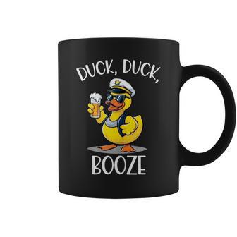 Duck Duck Booze Cruise Rubber Duck Beer Drink Package Coffee Mug - Thegiftio UK