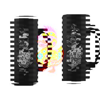 Duck Pickleball Player Art Tank Top Coffee Mug | Mazezy