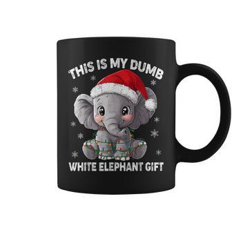 This Is My Dumb White Elephant Christmas Xmas Under 15 20 Coffee Mug - Thegiftio UK