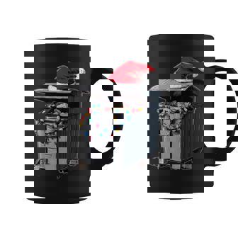 Dumpster Diving Garbage Diver Trash Picker Christmas Hat Coffee Mug | Mazezy