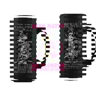 Dumpster Pirate Possum Trash Animal Meme Coffee Mug | Mazezy