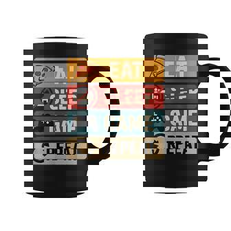 Eat No Sleep Game Repeat Coffee Mug | Seseable CA