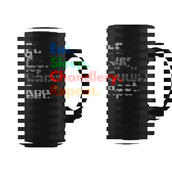 Eat Sleep Chandlery Repeat For Boat Owners And Ocean Lovers Tank Top Coffee Mug | Mazezy