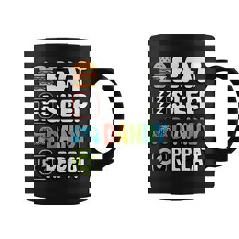 Eat Sleep Dandy Repeat Gamer Coffee Mug | Mazezy
