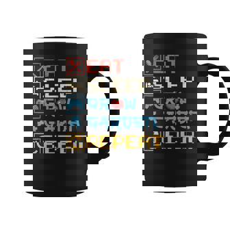 Eat Sleep Grow A Garden Repeat Gardening Lover Gaming Coffee Mug | Seseable CA