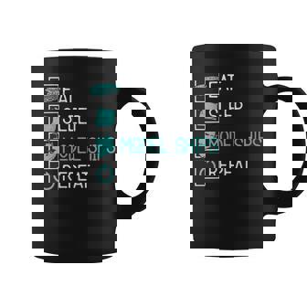 Eat Sleep Model Ships Ship Modeling For A Ship Modeler Coffee Mug | Mazezy