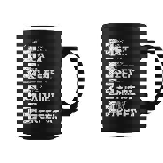 Eatleep Anime Repeat Divertido Regalo De Manga Japonesa Taza de café - Regaloses