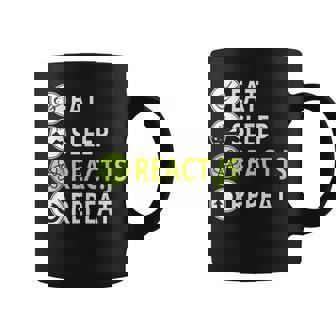 Eatleep ReactJs Repeat Javascriptプログラマー用 コーヒーマグ - Kawaiitshirt