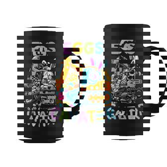 Eggscavator Excavator Easter Day Bunny Coffee Mug | Mazezy