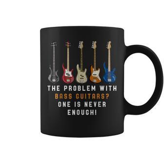 Ein Bass Ist Niemals Genug Rock Musik Lustiges Bass Gitarre Tassen - Seseable