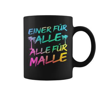 Einer Für Alle Alle Für Malle -Aufen Bier Lustiges Party Tassen - Seseable
