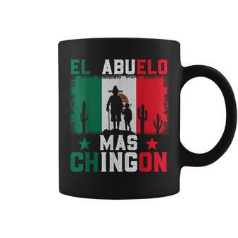 El Abuelo Más Chingón Mexican Pride Latino Coffee Mug | Seseable FR